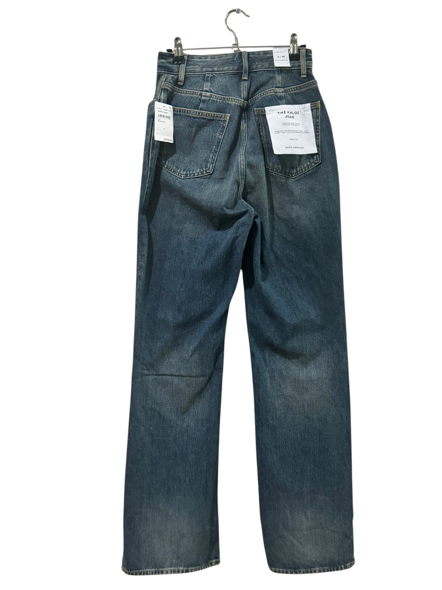Good American The Khloe Jean Super High Rise Straight