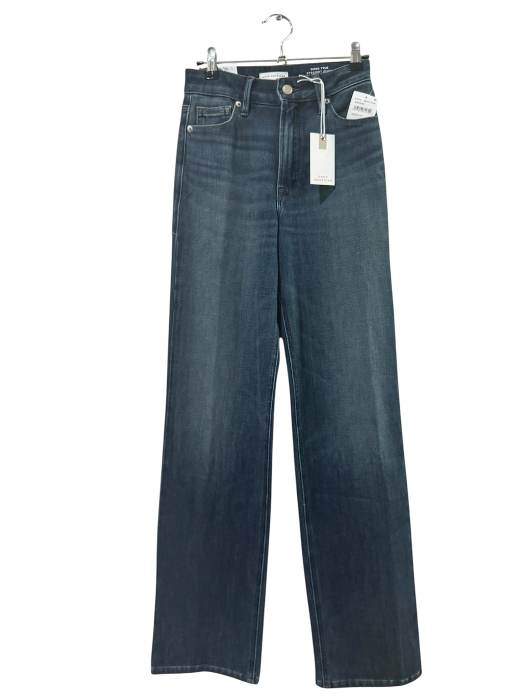 Good American Good True Straight Jean Super High Rise