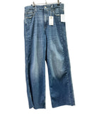Good American Good Skate Crop High Rise Loose Leg