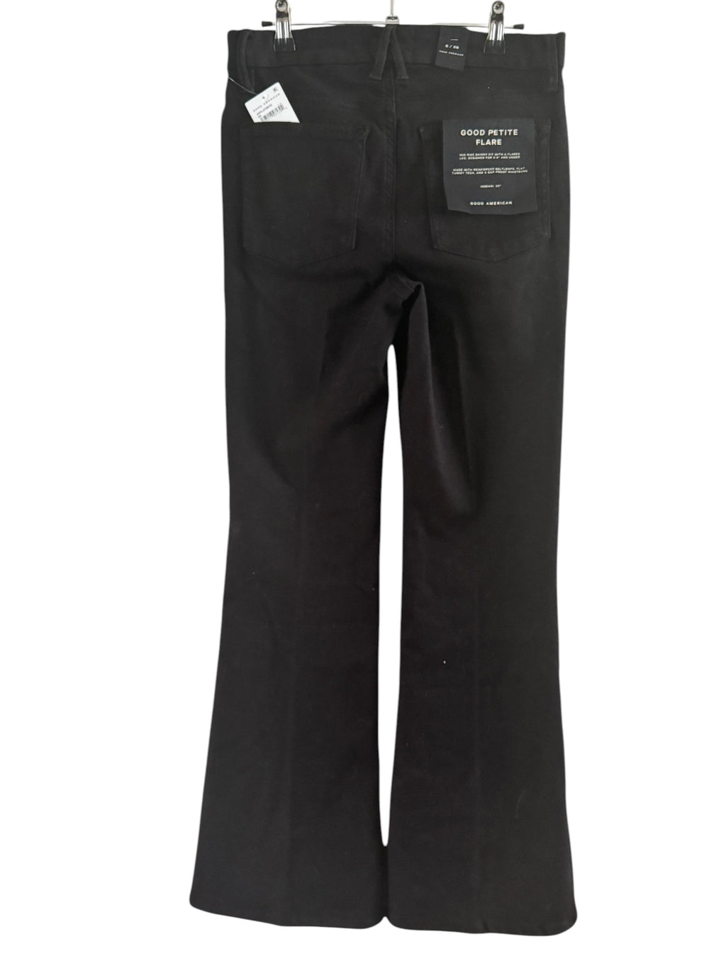 Good American Good Petite Flare Mid Rise Skinny