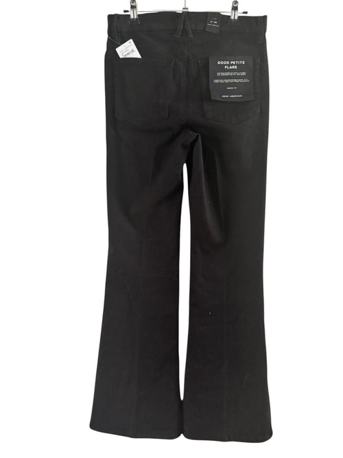 Good American Good Petite Flare Mid Rise Skinny