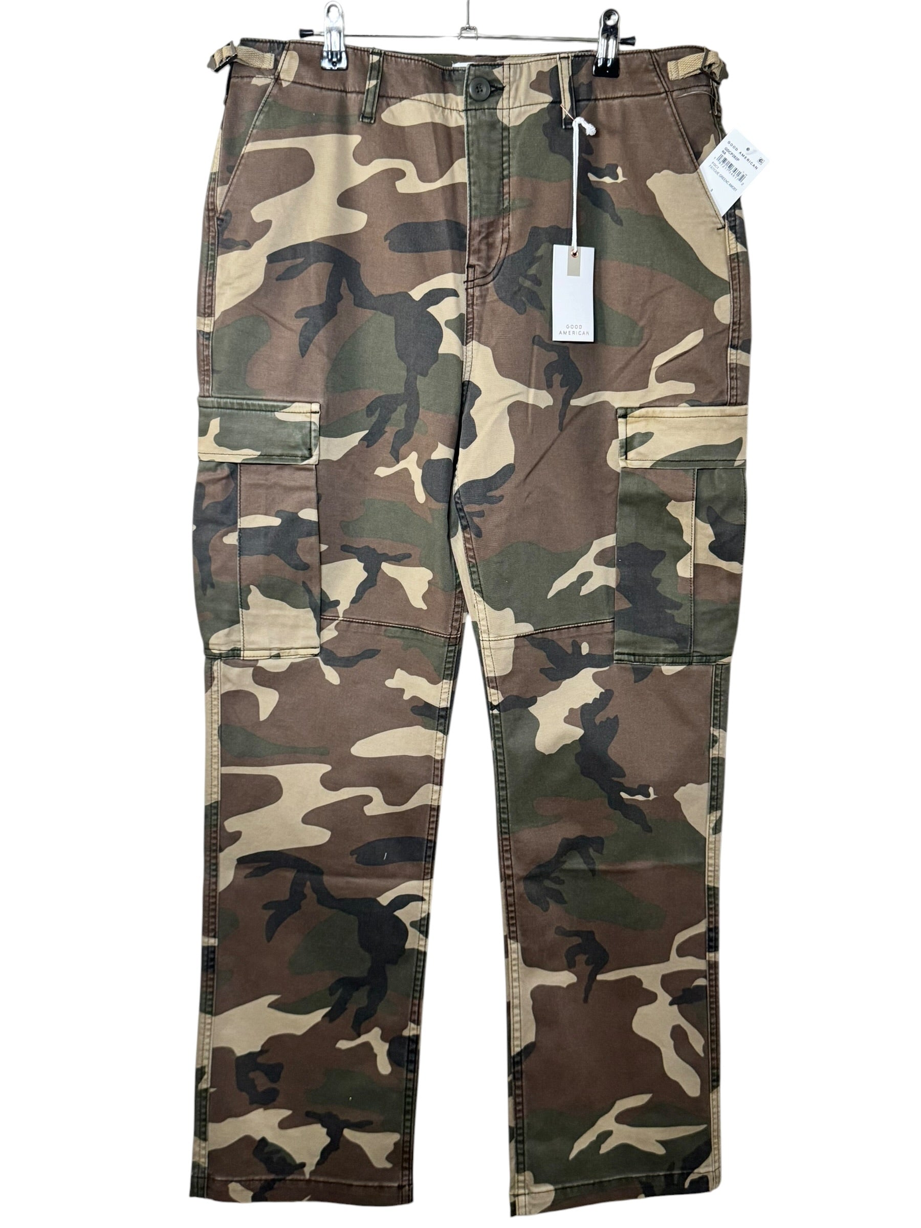 Good American Jeans Fatigue Green Camo