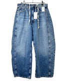 Good American Good Extreme Barrel Jeans High Rise Indigo