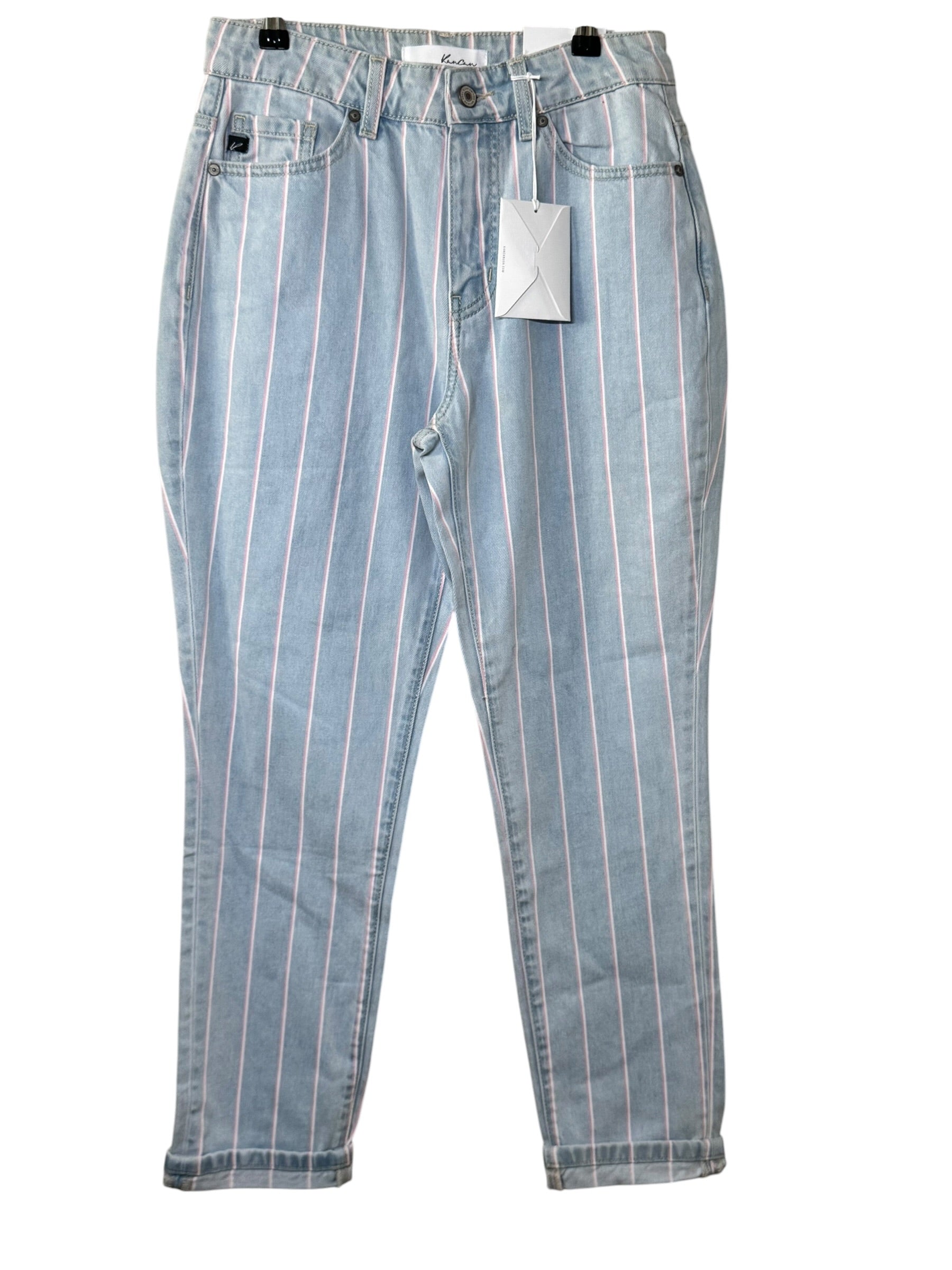 Kancan Striped Relaxed Fit Jeans