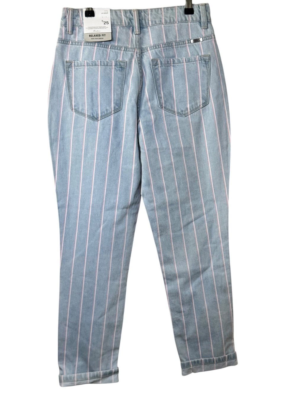 Kancan Striped Relaxed Fit Jeans