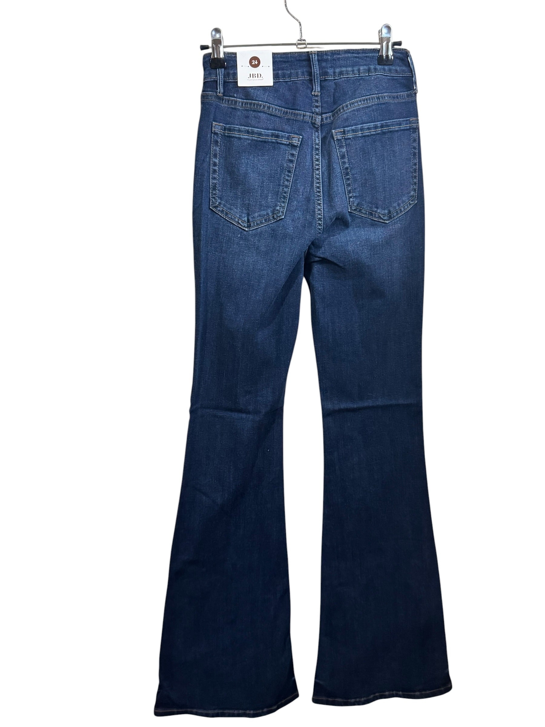 JBD Flare Leg Dark Blue Jeans