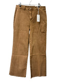 ZENANA Straight Leg Raw Hem Jeans