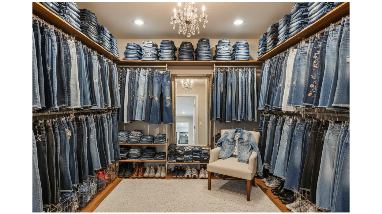 Closet Full of Jeans Women Style